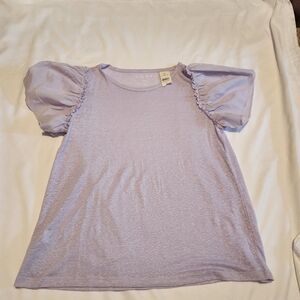 NWT Loft Mixed Media Top